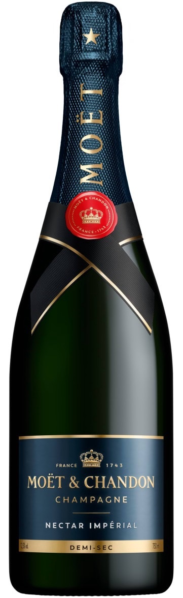 MOET & CHANDON NECTAR IMPERIAL CHAMPAGNE 750ML